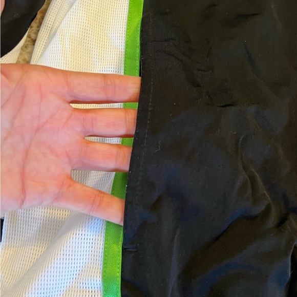 XL AIR JORDAN MEN'S TRACK JACKET FULL ZIP MOCK NECK Retro Style Black Green Whit - Picture 11 of 13